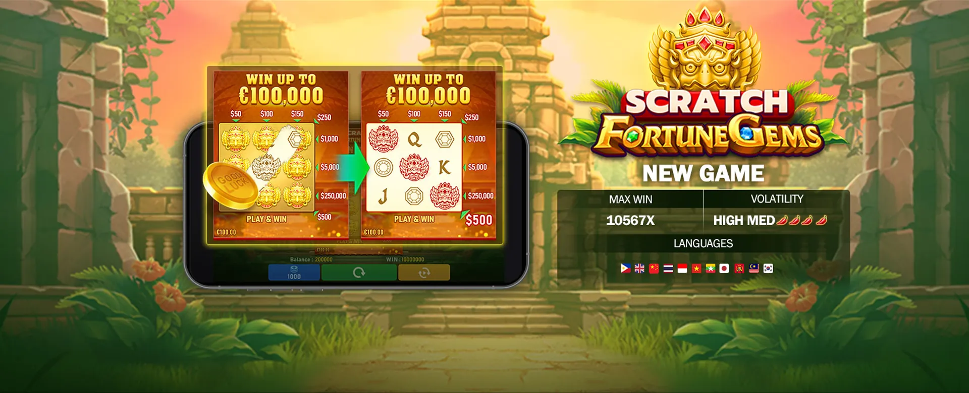 Dynamic background featuring Tongits Go game elements and Spintime PH branding